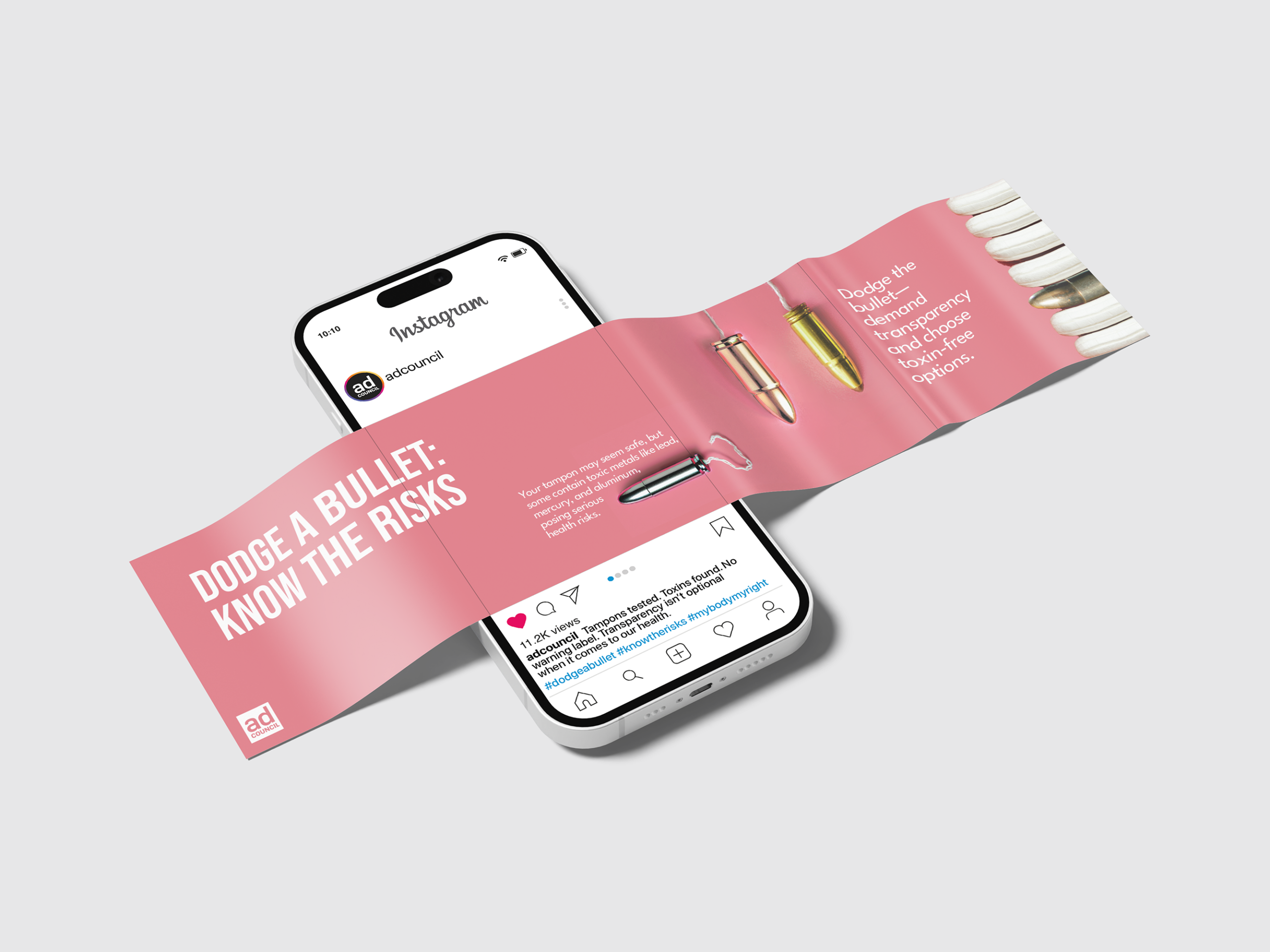 01. Phone Carousel Mockup interactive media of didge a bullet ads